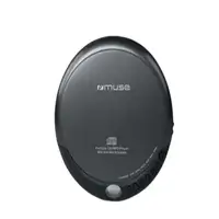 Muse M-900 DM reproductor de CD Reproductor de CD portátil Negro