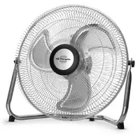 Orbegozo PW 1245 ventilador Negro, Acero inoxidable