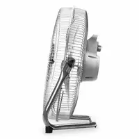 Orbegozo PW 1245 ventilador Negro, Acero inoxidable