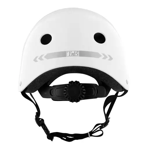 Casco protector blanco, bici, patinete Urban Moov TNB, talla S