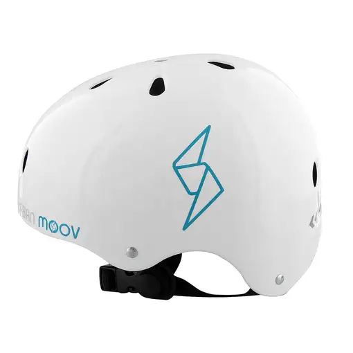 Casco protector blanco, bici, patinete Urban Moov TNB, talla S
