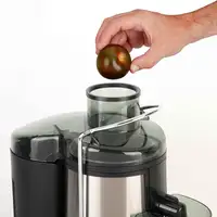 JATA JELI1580 Licuadora centrífuga 400 W Negro, Acero inoxidable