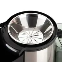 JATA JELI1580 Licuadora centrífuga 400 W Negro, Acero inoxidable