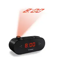 Radio despertador FM proyección dual alarma Metronic 477039