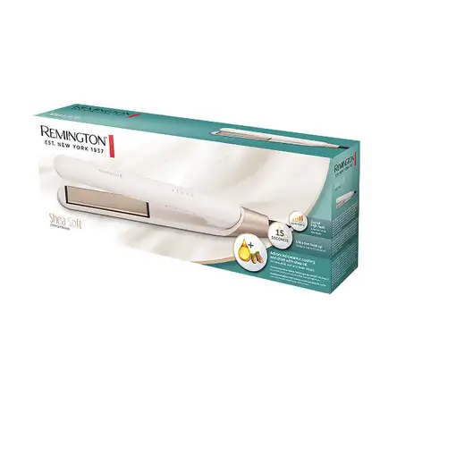 Remington S4740 Utensilio de peinado Plancha de pelo Caliente Beige