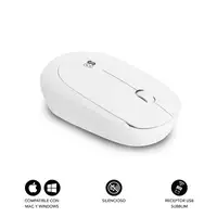 Ratón Business Plus Silencioso Inalámbrico 2.4G  Blanco