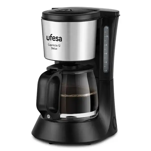 Cafeteras goteo Manual Negro 0.6 L 6 cups 71605330 UFESA