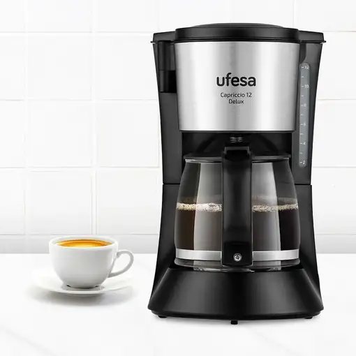 Cafeteras goteo Manual Negro 0.6 L 6 cups 71605330 UFESA