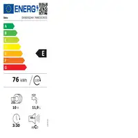 Beko DVS05024X Independiente 10 cubiertos E