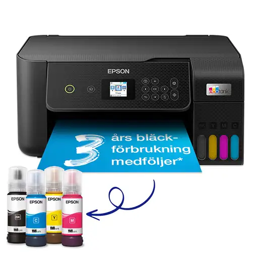 Epson EcoTank Impresora multifunción ET-2820 A4 con depósito de tinta, conexión Wi Epson EcoTank Impresora multifunción ET-2820 A4 con depósito de tinta, conexión Wi