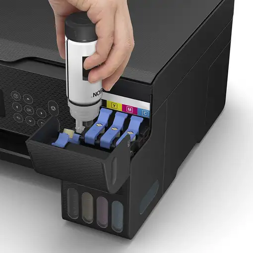 Epson EcoTank Impresora multifunción ET-2820 A4 con depósito de tinta, conexión Wi