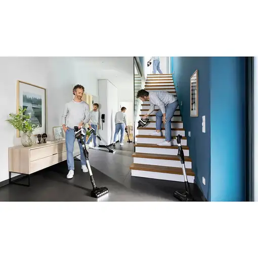 Bosch BBS711W aspiradora de pie y escoba eléctrica Aspiradora escoba 2 en 1 Baterí