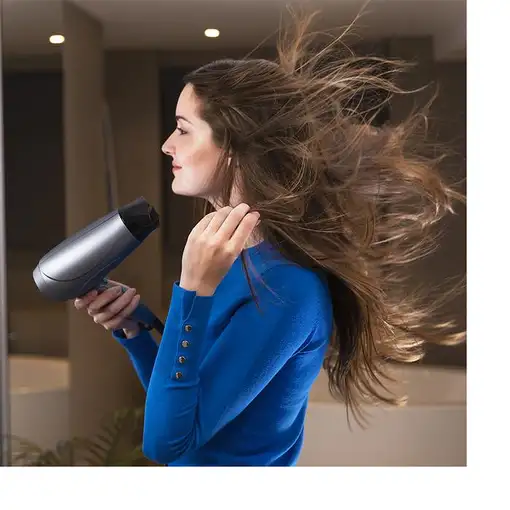 Secador de pelo  Bamba IoniCare Power&Go  2400 W Negro, Turquesa CECOTEC