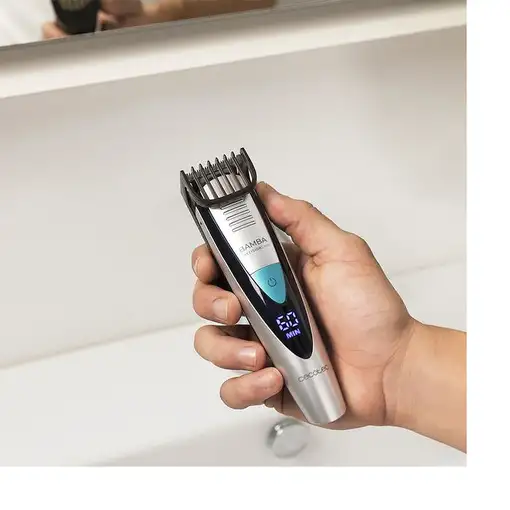 Cecotec Bamba PrecisionCare Negro, Plata, Turquesa 13 Litio