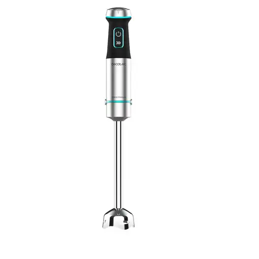 Cecotec Power TitanBlack 1200 XL 0,8 L Batidora de inmersión 1200 W Negro, Plata