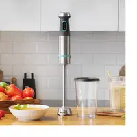 Cecotec Power TitanBlack 1200 XL 0,8 L Batidora de inmersión 1200 W Negro, Plata