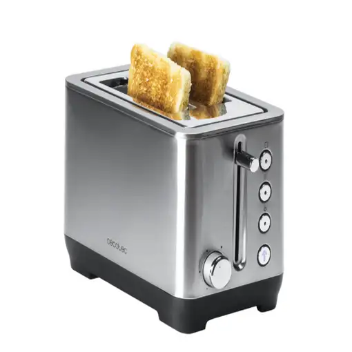 Cecotec 03086 tostadora 6 4 rebanada(s) 1600 W Acero inoxidable