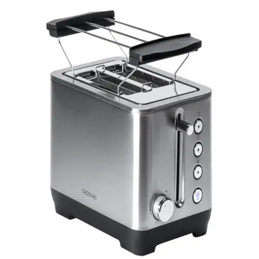 Cecotec 03086 tostadora 6 4 rebanada(s) 1600 W Acero inoxidable