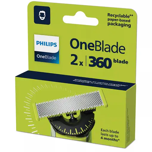 Philips Norelco OneBlade OneBlade QP420/50 Cuchilla 360 de recambio