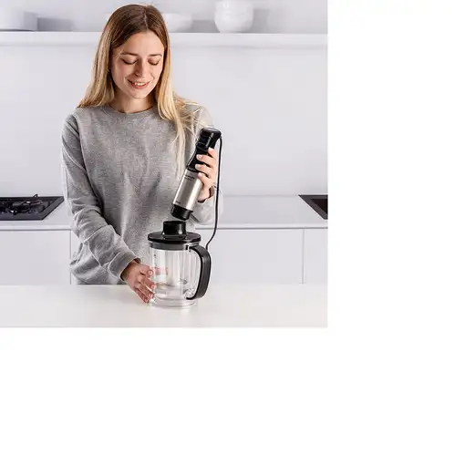 Taurus HBA1500X licuadora 0,5 L Batidora de inmersión 1500 W Negro, Acero inoxidab