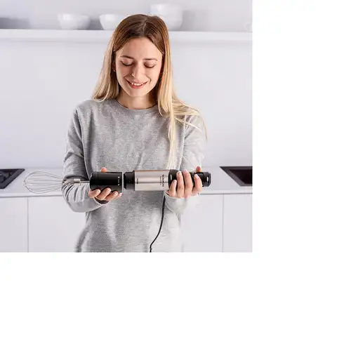 Taurus HBA1500X licuadora 0,5 L Batidora de inmersión 1500 W Negro, Acero inoxidab