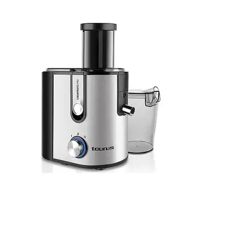 Taurus Liquafruits Pro compact 0,35 L Batidora de vaso 600 W Negro, Acero inoxidab