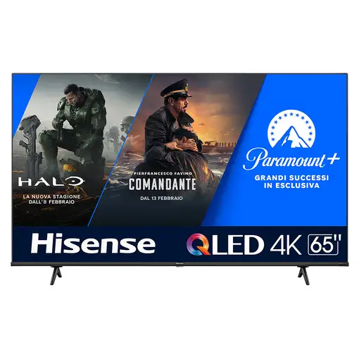Hisense 65E7KQ Televisor 165,1 cm (65'') 4K Ultra HD Smart TV Wifi Negro 300 cd / m