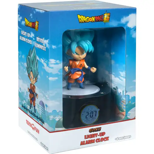 TEKNOFUN Dragon Ball Goku Reloj despertador digital Multicolor