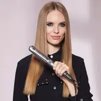 Bellissima Creativity Multistyle Plancha de pelo Caliente Negro, Rosa 2 m