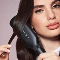 Bellissima 11878 Utensilio de peinado Plancha de pelo Caliente Negro, Rosa 67 W 1,