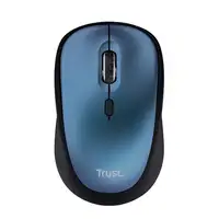 Trust Yvi+ ratón Oficina mano derecha RF inalámbrico Óptico 1600 DPI