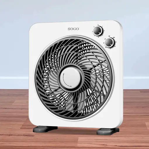Ventiladores pie/suelo Negro SOGO