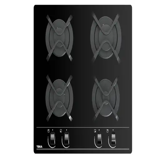 Teka GBC 64000 Negro Integrado 60 cm Encimera de gas 4 zona(s)