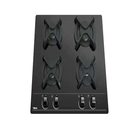 Teka GBC 64000 Negro Integrado 60 cm Encimera de gas 4 zona(s)