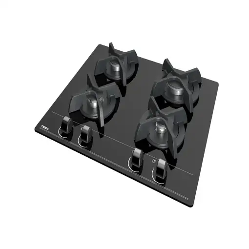 Teka GBC 64000 Negro Integrado 60 cm Encimera de gas 4 zona(s)