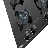 Teka GBC 64000 Negro Integrado 60 cm Encimera de gas 4 zona(s)
