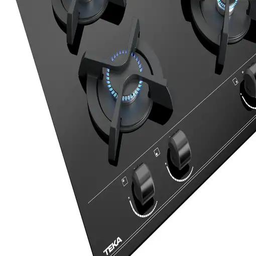 Teka GBC 64000 Negro Integrado 60 cm Encimera de gas 4 zona(s)