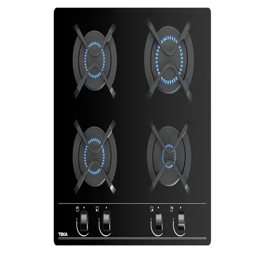 Teka GBC 64000 Negro Integrado 60 cm Encimera de gas 4 zona(s)