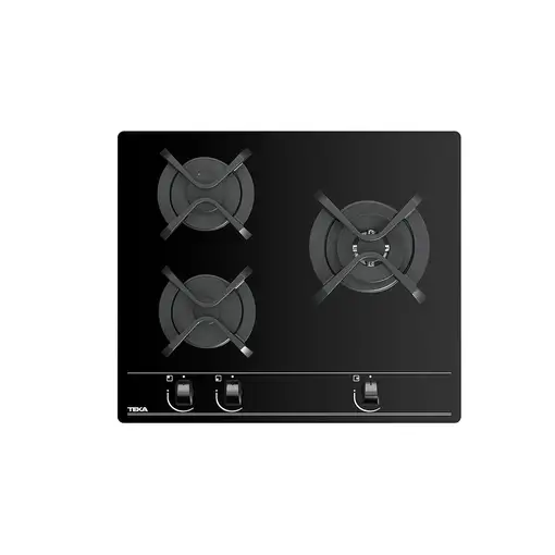 Teka GBC 63010 Negro Integrado 60 cm Encimera de gas 3 zona(s)