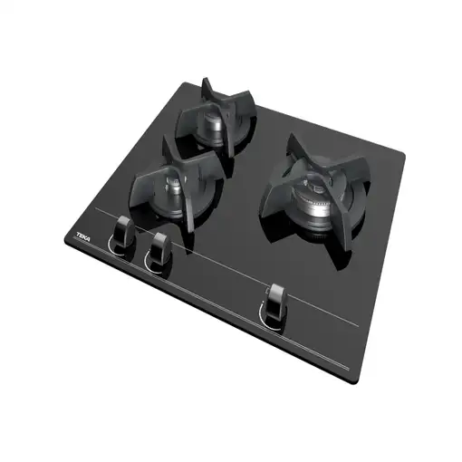 Teka GBC 63010 Negro Integrado 60 cm Encimera de gas 3 zona(s)