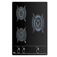 Teka GBC 63010 Negro Integrado 60 cm Encimera de gas 3 zona(s)