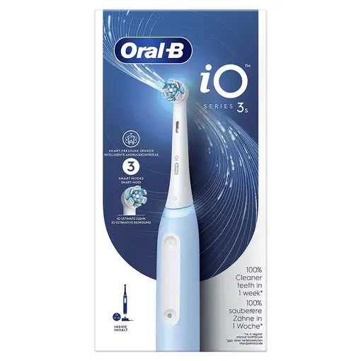Oral-B iO 3 Adulto Cepillo dental vibratorio Azul claro