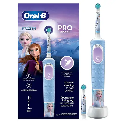 Oral-B Pro Kids Niño Cepillo dental oscilante Azul claro Oral-B Pro Kids Niño Cepillo dental oscilante Azul claro