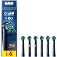 Oral-B CrossAction 8006540887165 cepillo de cabello 6 pieza(s) Negro Oral-B CrossAction 8006540887165 cepillo de cabello 6 pieza(s) Negro