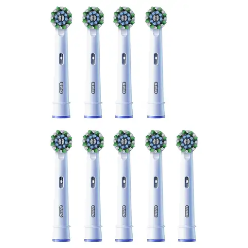 Oral-B CrossAction 9 pieza(s) Blanco