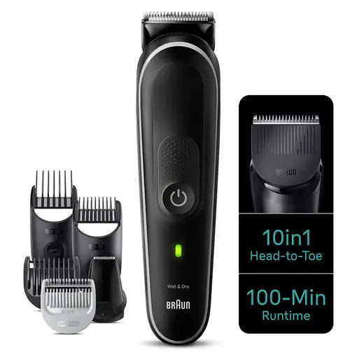 Braun MGK5440 cortadora de pelo y maquinilla Negro 18 Ión de litio