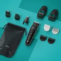 Braun MGK5440 cortadora de pelo y maquinilla Negro 18 Ión de litio