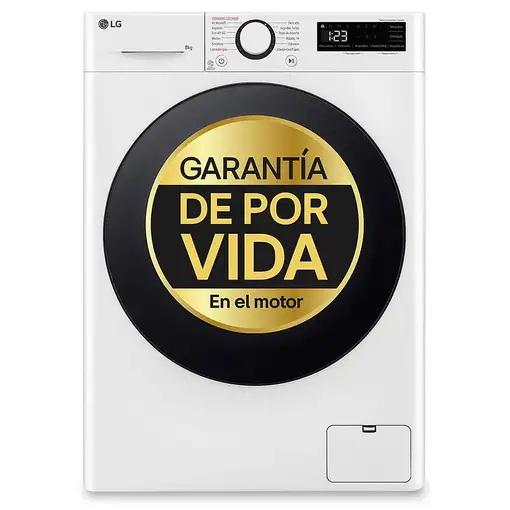 Lavadora de 8 kg 1200 rpm Blanco F2WR5S08AGW LG