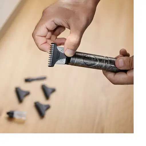 Cecotec 03380 cortadora de pelo y maquinilla Negro, Gris 4