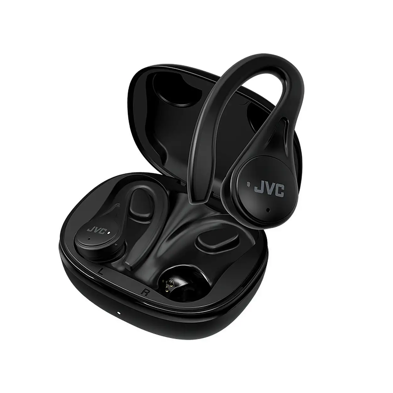 JVC HA-EC25T Auriculares True Wireless Stereo (TWS) gancho de oreja, Dentro de oíd
